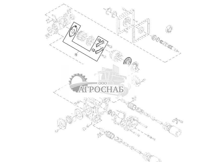 Компоненты гидравлического насоса для трансмиссии с кнопочным переключением передач, Final Tier 4 (3 из 3) - ST867760 148.jpg